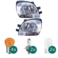 Scheinwerfer Depo chrom H4 links passt für Kia...