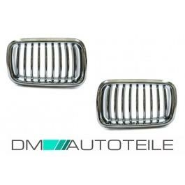 Set Kühlergrill Chrom passend für BMW E36 Baujahr 96-99