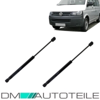 Set Motorhaube + Gasdruckdämpfer passt für VW T5 / T6 ab 2009-2015