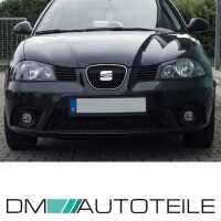 Set Seat Ibiza 6L Stoßstange vorne + Gitterset  + Nebelscheinwefer 02-08