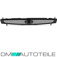 Ford Fiesta 5 V Kühlergrill Front Grill Stoßstange 01-05 Schwarz Zertifiziert