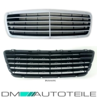 Mercedes E-Klasse W210 Kühlergrill 99-02 Avantgarde Optik Chrom Mopf