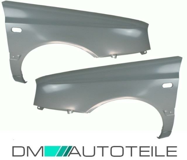 Kotflügel Fender SET für VW Golf 3 III 1H1 1H5 95-99 Blinker Oval ohne Antenne