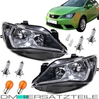 SET Seat Ibiza 6J Scheinwerfer Links+Rechts Klarglas...
