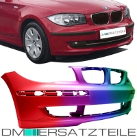 Front Stoßstange vorne LACKIERT ohne SRA /PDC passt für BMW 1er E81 E87 07-11