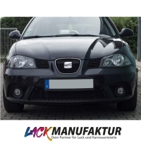 Set LACKIERT Seat Ibiza 6L2 Stoßstange vorne Bj 06-09 grundiert für Nebelscheinwerfer