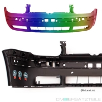 Ersatz Stoßstange vorne für VW Golf 4 1J1 1J5 ohne SRA nicht für Cabrio LACKIERT