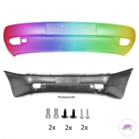 für VW T4  GP 96-03 Caravelle Stoßstange vorne LACKIERT+ Montagematerial 6 tlg.