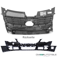 LACKIERT & NEU für VW Passat 3C Stoßstange vorne Kühlergrill Chrom ohne PDC