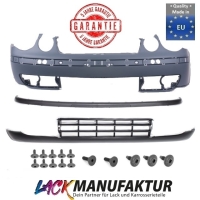 für VW Polo 9N 2001-2005 Stoßstange vorne LACKIERT+ Zubehör Set EU WARE+Garantie