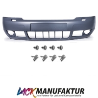 LACKIERT Audi A6 4B C5 Limo/ Avant Facelift Stoßstange vorne +MONTAGEKIT 01-04