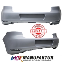 für VW Golf 6 5K1 Stoßstange hinten 08-12 ohne PDC Limousine 3-5 Türer LACKIERT