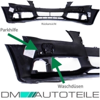 SET Audi A4 B8 Stoßstange vorne 07-11 für PDC & SRA Limousine 8K2 Avant 8K5 LACKIERT