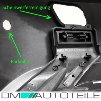 Stoßstange vorne LACKIERT für SRA/PDC passt für BMW 7er F01 F02 F03 F04 ab 08-12