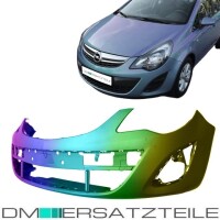 SET Opel Corsa D Facelift Stoßstange Vorne LACKIERT 11-15