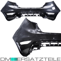 SET Ford Fiesta MK VI Stoßstange hinten LACKIERT ohne PDC Bj 2008-2017