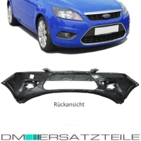 SET Ford Focus II DA Facelift Stoßstange vorne 2007- 2011 für Nebel ohne SRA/PDC LACKIERT