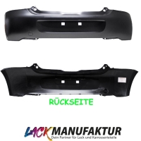 LACKIERT & NEU Smart Forfour 453 Stoßstange Hinten + Abdeckung Zughacken Bj.14-