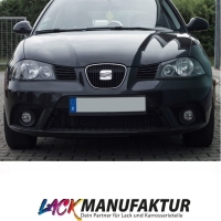 Set LACKIERT Seat Ibiza IV 6L Stoßstange vorne + Gitterset  + Nebelscheinwerfer 02-08