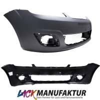 LACKIERT & NEU Ford Fiesta V 5 JB JH Stoßstange vorne +Gitter SET +Spoiler 05-08