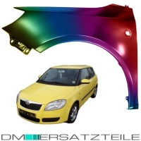 SET Skoda Fabia II Roomster 5J Kotflügel Vorne Links...