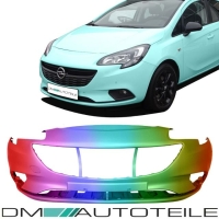 Set Lackiert Opel Corsa E Stoßstange vorne ohne PDC...