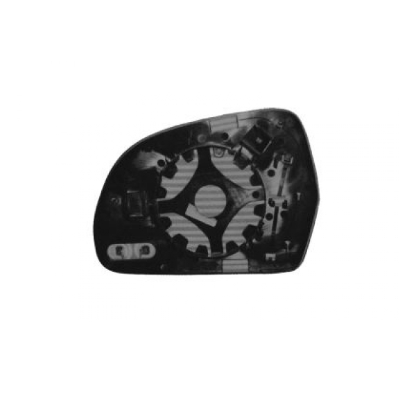 Spiegelglas links beheizbar asphärisch für Audi A3 8P1 8PA 8P7 A4 B8 8K2 Q3 8UB