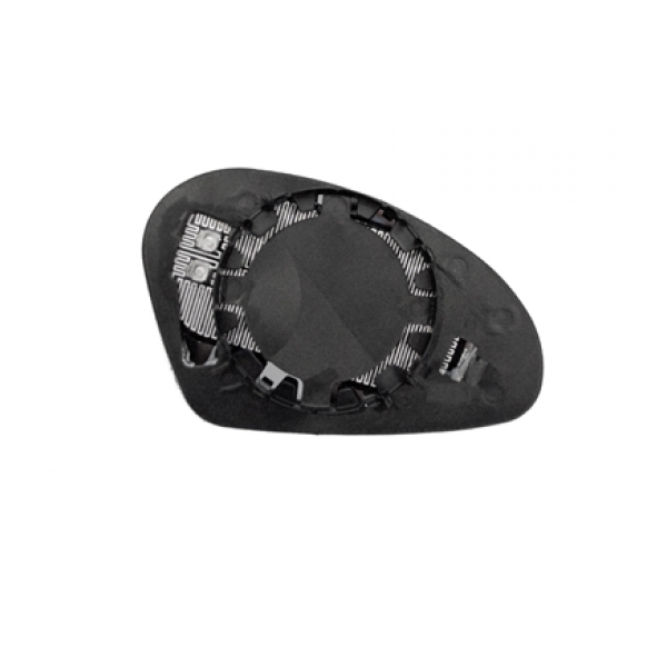 Spiegelglas Außenspiegel links beheizbar asphärisch für Seat Toledo III (5P2)