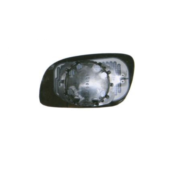 Spiegelglas Außenspiegel rechts beheizbar konvex für VW Touran (1T1, 1T2)