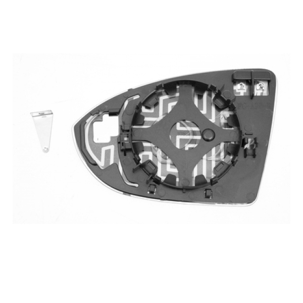 Spiegelglas rechts beheizbar für VW Golf Sportsvan VII AM1, AN1 Touran 5T1