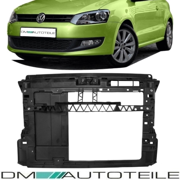 für VW Polo 6R Benziner Frontmaske Frontgerüst Schlossträger Fronthalter