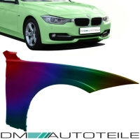 Kotflügel vorne Rechts LACKIERT passend für BMW 3er F30 Limousine F31 Touring 11-19