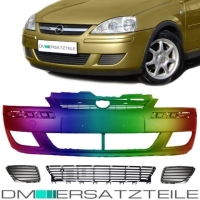 Set LACKIERT Opel Corsa C Combo Stoßstange vorne...