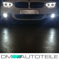 Set LED Nebelscheinwerfer Smoke Schwarz passt für BMW F20 F21 F30 F31 F32 F33 F36