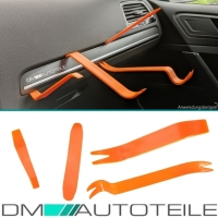 Scheinwerferglas SET + PVC Werkzeug passt für BMW E46 Limousine Touring Facelift