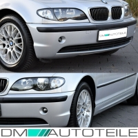 Scheinwerferglas SET + PVC Werkzeug passt für BMW E46 Limousine Touring Facelift