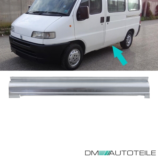 Seitewand Schweller Reparaturblech vorne links außen passt für Peugeot Boxer Fiat Ducato Citröen Jumper 1994-2006