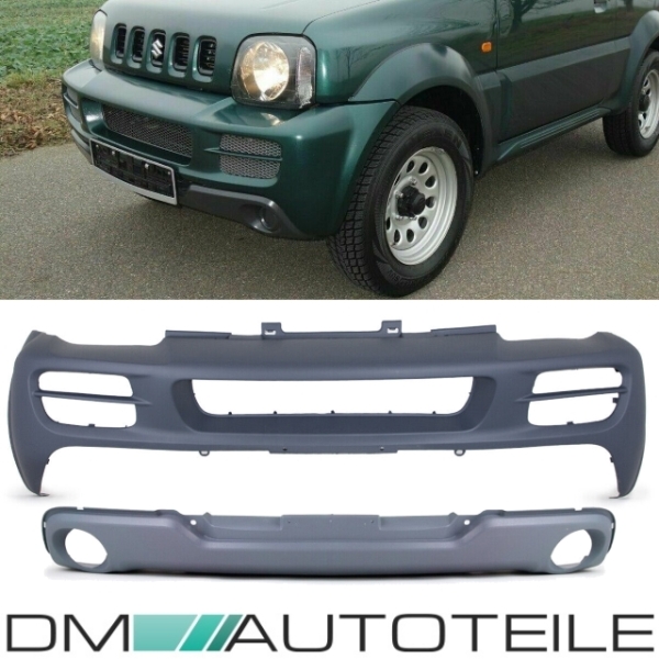 SET Suzuki Jimny Stoßstange FJ SN vorne oben + unten grundiert ab 2005-2012