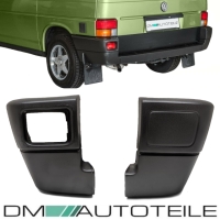 Stoßstange hinten Mitte schwarz 90-96 + Ecken + NSL passt für VW T4 ab 1990-1996