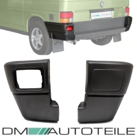 Stoßstange hinten Mitte schwarz 90-96 + Ecken + NSL passt für VW T4 ab 1990-1996