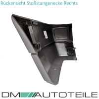 Stoßstange hinten Mitte schwarz 90-96 + Ecken + NSL passt für VW T4 ab 1990-1996