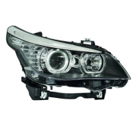 H7/H7 Angel Eyes Scheinwerfer Set Schwarz +LED Ringe...