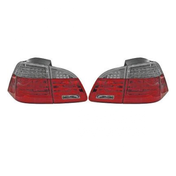 Voll LED Rückleuchten Rücklicht Rot Smoke Set für BMW 5er E61 Touring 2004-2007