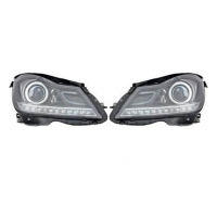 Set H7 Scheinwerfer Schwarz +LED Blinker für...
