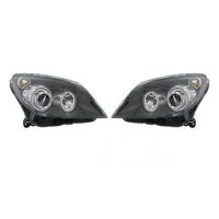 Set Angel Eyes Scheinwerfer Schwarz H7/H7 für Opel...