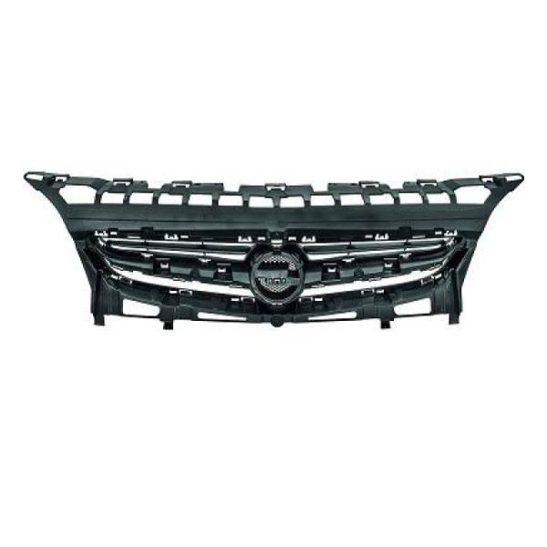 Kühlergitter Grill Gitter Schwarz für Opel Astra J (P10) Caravan ab 2012