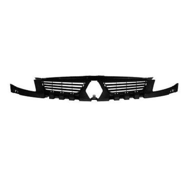 Kühlergitter Front Grill Schwarz oben für Renault Kangoo Rapid 03-05