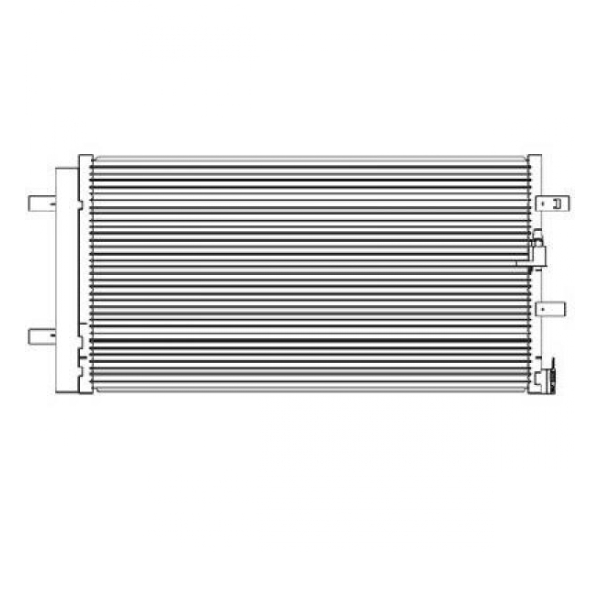 Kondensator Klimaanlage Aluminium mit Trockner für Audi A4 B8 8K  Avant Q5 8R