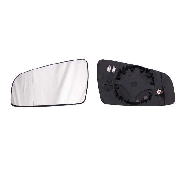 Spiegelglas Außenspiegel rechts beheizbar konvex für Opel Zafira (A05)