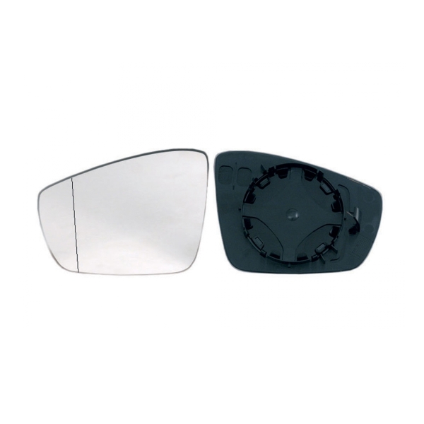 Spiegelglas Außenspiegel links asphärisch für VW Polo V (6R1 6C1)